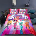 super kitties 5 3d printed duvet cover quilt cover pillowcase bedding set bed linen home decor 0