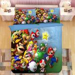 super smash bros 1 duvet cover quilt cover pillowcase bedding set bed linen home bedroom decor 0