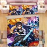sword art online sao 1 duvet cover quilt cover pillowcase bedding set bed linen home bedroom decor 0