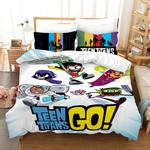 teen titans go 24 duvet cover quilt cover pillowcase bedding set bed linen home bedroom decor 0