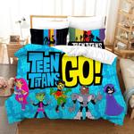 teen titans go 27 duvet cover quilt cover pillowcase bedding set bed linen home bedroom decor 0