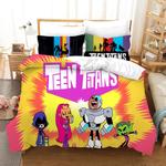 teen titans go 28 duvet cover quilt cover pillowcase bedding set bed linen home bedroom decor 0
