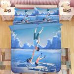 tenki no ko makoto shinkai weathering with you 5 duvet cover quilt cover pillowcase bedding set bed linen home bedroom decor 0