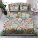 the beach stole my heart bedding set beach seashell lovers gift idea bedding cover with 2 pillowcases 100 polyester 0