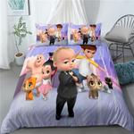 the boss baby 3 duvet cover quilt cover pillowcase bedding set bed linen home bedroom decor 0