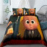 the boss baby 4 duvet cover quilt cover pillowcase bedding set bed linen home bedroom decor 0