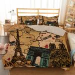 the eiffel tower la tour eiffel 10 duvet cover quilt cover pillowcase bedding set bed linen home bedroom decor 0