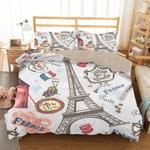 the eiffel tower la tour eiffel 11 duvet cover quilt cover pillowcase bedding set bed linen home bedroom decor 0