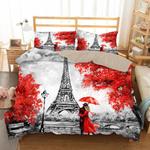 the eiffel tower la tour eiffel 5 duvet cover quilt cover pillowcase bedding set bed linen home bedroom decor 0