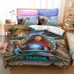 the last dragon raya 8 duvet cover quilt cover pillowcase bedding set bed linen home decor 0