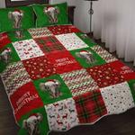 the santa elephant merry christmas bedding set christmas housewarming gift bedding cover with 2 pillowcases 100 polyester 0