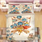 the smurfs clumsy smurf smurfette 9 duvet cover quilt cover pillowcase bedding set bed linen home decor 0