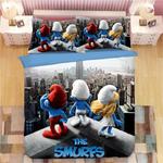 the smurfs smurfette 3 duvet cover quilt cover pillowcase bedding set bed linen home decor 0