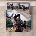 the witcher 5 duvet cover quilt cover pillowcase bedding set bed linen home bedroom decor 0