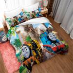 thomas the tank engine friends 2 duvet cover quilt cover pillowcase bedding set bed linen home decor 0