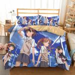 toaru majutsu no index 1 duvet cover quilt cover pillowcase bedding set bed linen home decor 0