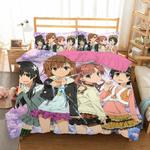 toaru majutsu no index 12 duvet cover quilt cover pillowcase bedding set bed linen home decor 0