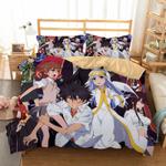 toaru majutsu no index 14 duvet cover quilt cover pillowcase bedding set bed linen home decor 0