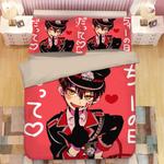 toilet bound hanako kun 4 duvet cover quilt cover pillowcase bedding set bed linen home decor 0