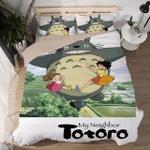tonari no totoro 2 duvet cover quilt cover pillowcase bedding set bed linen home decor 0