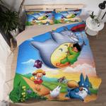 tonari no totoro 3 duvet cover quilt cover pillowcase bedding set bed linen home decor 0