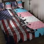 transgender american flag bedding set lgbt history pride bed set room decor gift for trans community bedding cover with 2 pillowcases 100 polyester 0