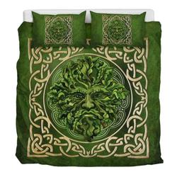 Tree Of Life Celtic Pattern Bedding Set St Patrick's Day Irish Origin
