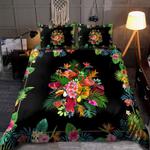 tropical flamingo and toucan bird bedding set flamingo summer gift bedding cover with 2 pillowcases 100 polyester 0