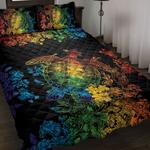 turtle lgbt pride bedding set lgbt history pride room decoration family and friends gift idea bedding cover with 2 pillowcases 100 polyester 0