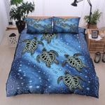 turtle ocean bedding cover pillow covers turtle sea animal bedding set gift for turtle lovers bedding cover with 2 pillowcases 100 polyester 0