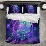unicorn dreamcatcher bedding set unicorn galaxy pattern bedding cover unicorn lovers gift idea bedding cover with 2 pillowcases 100 polyester 0