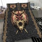 viking warrior bedding set the old viking warrior skull art bedding set viking lover gift bedding cover with 2 pillowcases 100 polyester 0
