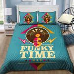 vinyl record bedding set its funky time music dj music lover gift bedding cover with 2 pillowcases 100 polyester 0