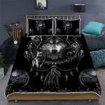 wolf native american bedding set wolf dreamcatcher bedding cover bedroom decoration bedding cover with 2 pillowcases 100 polyester 0