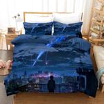 your name kimi no na wa makoto shinkai 2 duvet cover quilt cover pillowcase bedding set bed linen home decor 0