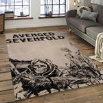 avenged sevenfold heavy metal band music metalheads carpet area rug home decor best gift for friends dark room as13