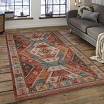 aztec southwestern geometric shape pattern carpet area rug best gift for home decor event gift dark room asg102