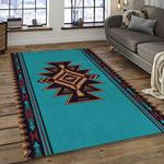 aztec southwestern geometric shape pattern carpet area rug best gift for home decor event gift dark room asg116