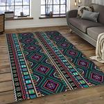 aztec southwestern geometric shape pattern carpet area rug best gift for home decor event gift dark room asg19