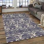 aztec southwestern geometric shape pattern carpet area rug best gift for home decor event gift dark room asg27