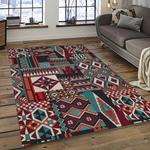 aztec southwestern geometric shape pattern carpet area rug best gift for home decor event gift dark room asg29