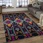 aztec southwestern geometric shape pattern carpet area rug best gift for home decor event gift dark room asg41