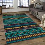 aztec southwestern geometric shape pattern carpet area rug best gift for home decor event gift dark room asg53
