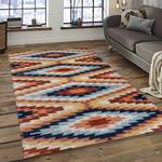 aztec southwestern geometric shape pattern carpet area rug best gift for home decor event gift dark room asg55