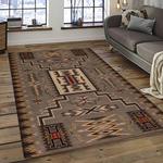aztec southwestern geometric shape pattern carpet area rug best gift for home decor event gift dark room asg59