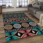 aztec southwestern geometric shape pattern carpet area rug best gift for home decor event gift dark room asg68