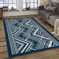 Aztec Southwestern Geometric Shape Pattern Carpet Area Rug Best Gift For Home Decor Event Gift ASG74