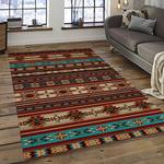 aztec southwestern geometric shape pattern carpet area rug best gift for home decor event gift dark room asg82