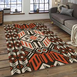 Aztec Southwestern Geometric Shape Pattern Carpet Area Rug Best Gift For Home Decor Event Gift ASG98