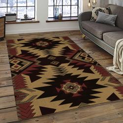 Aztec Southwestern Geometric Shape Pattern Carpet Area Rug Best Gift For Home Decor Event Gift ASG99